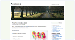 Desktop Screenshot of novenocielo.com